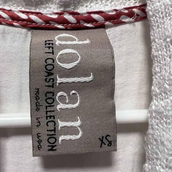 Anthropologie Dolan White Anorak Cardigan Size XS - Picture 5 of 7